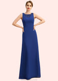 Gianna A-line Scoop Floor-Length Chiffon Mother of the Bride Dress With Beading Sequins STKP0021920