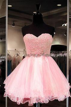 short 15 dresses pink