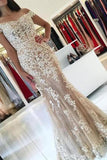 2024 Off The Shoulder Prom Dresses/Wedding Dresses Mermaid Lace PMN9PG6E