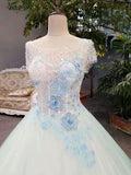 2024 New Arrival Scoop Neck Wedding Dresses Lace Up Floor Length With Beads PZ6Q8BLE