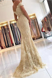 2024 Prom Dresses Off The Shoulder Lace With Beads And PY7MBKNJ