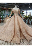 Ball Gown Wedding Dresses Off The Shoulder Top Quality P6M93KS8