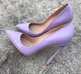 Purple high-heels Fashion Evening Party Shoes