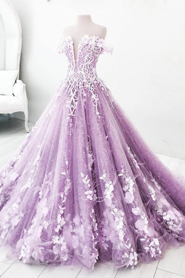 Lavender 2024 ball gown