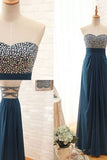 2024 A Line Prom Dresses Chiffon Sweetheart P9X6RE63