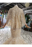 Ball Gown Wedding Dresses One Meter Train Sweetheart Top Quality Appliques P5LB3DBD